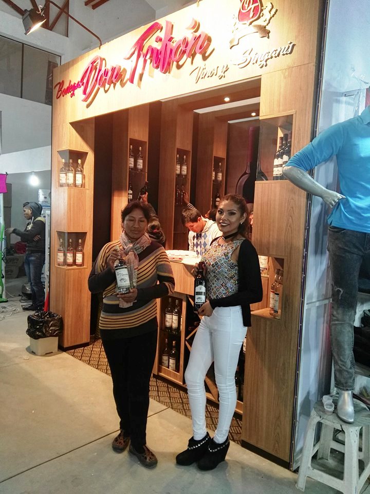 Seis productores de vinos y singanis participan en la FEXPO Sucre