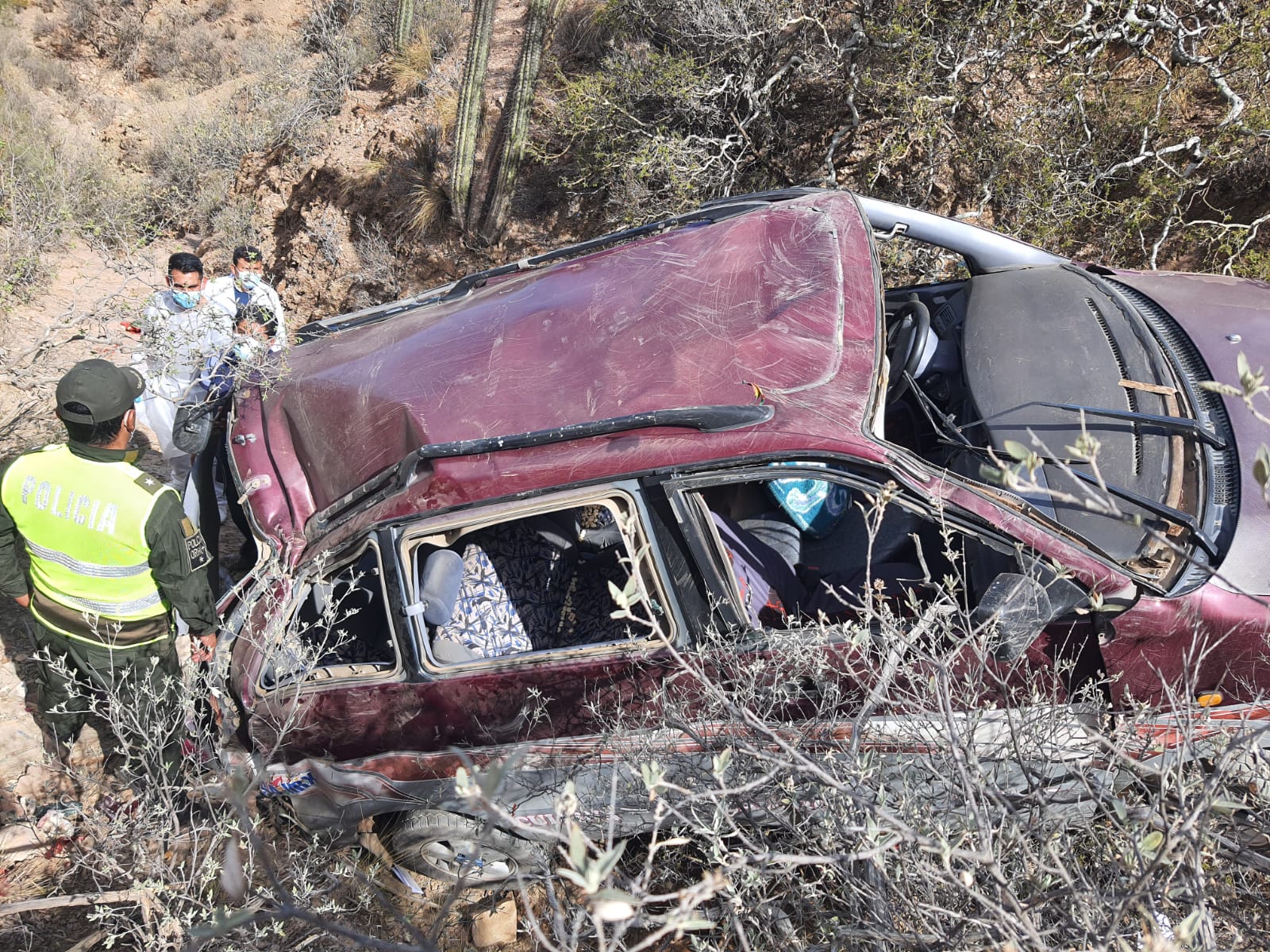Una mujer muere en un accidente en el trayecto Camargo-Culpina
