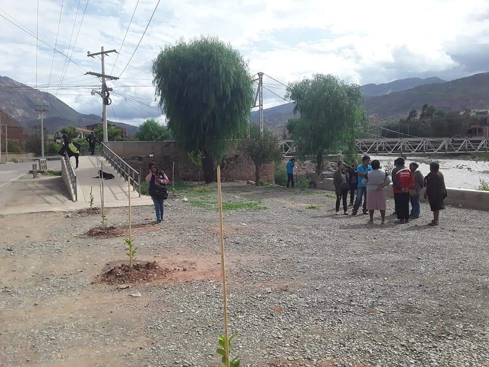 Vecinos utilizarán espacio del puente peatonal para promoción turística 