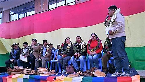 Villa Charcas celebra presentación del primer Director Distrital de Educación