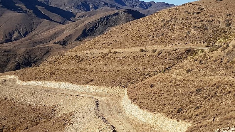 Villa Charcas se conecta con Camargo a través de un camino vía Ovejería