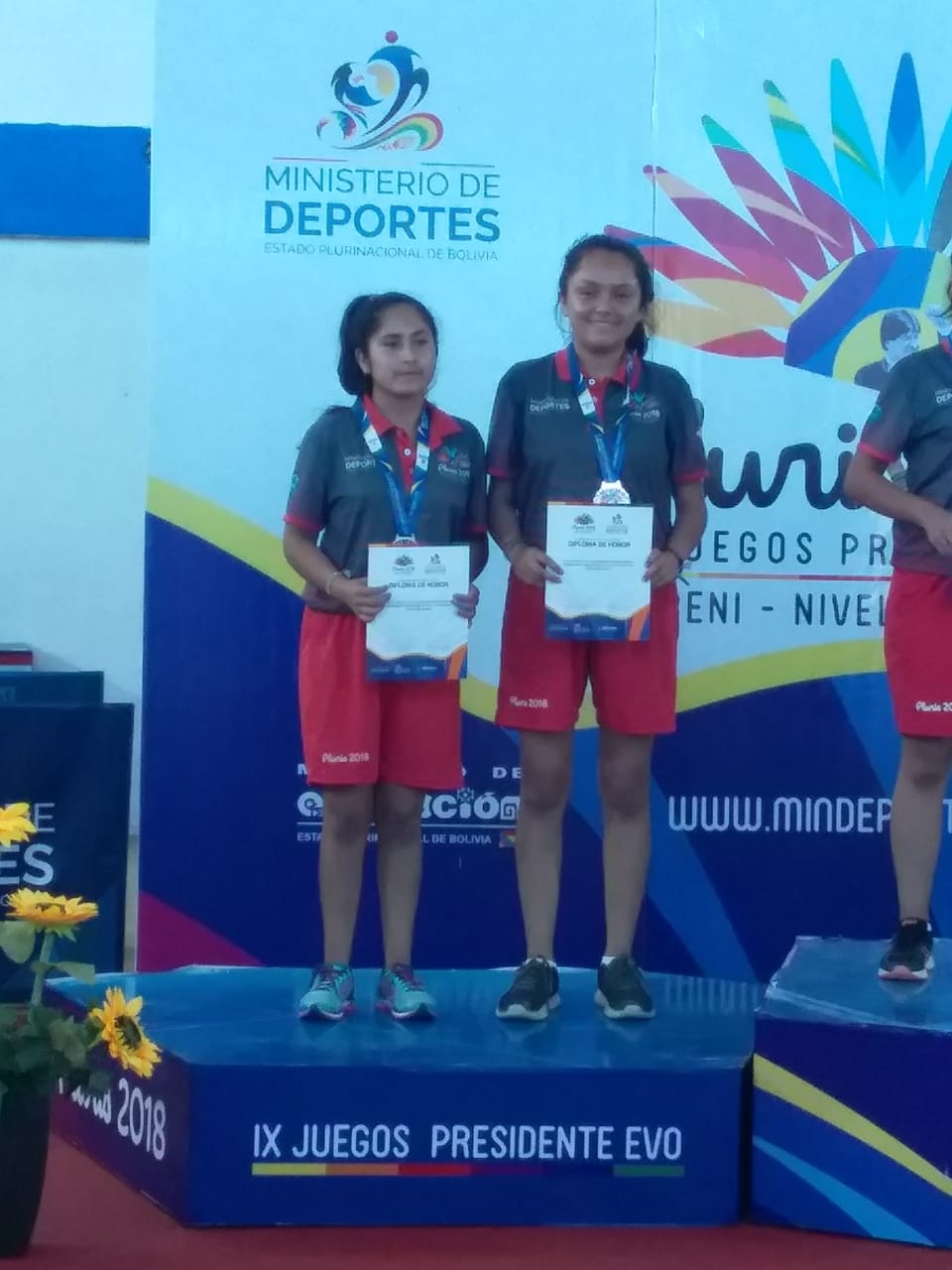 Zamora y Quintanilla de Camargo obtienen plata en tenis de mesa